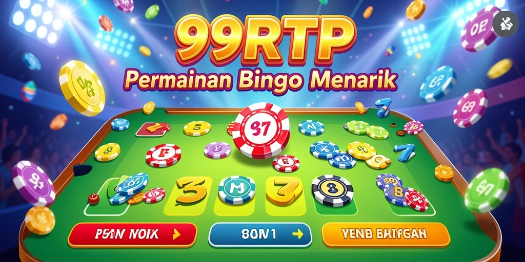 Tampilan gameplay Bingo yang menyenangkan dan penuh warna.