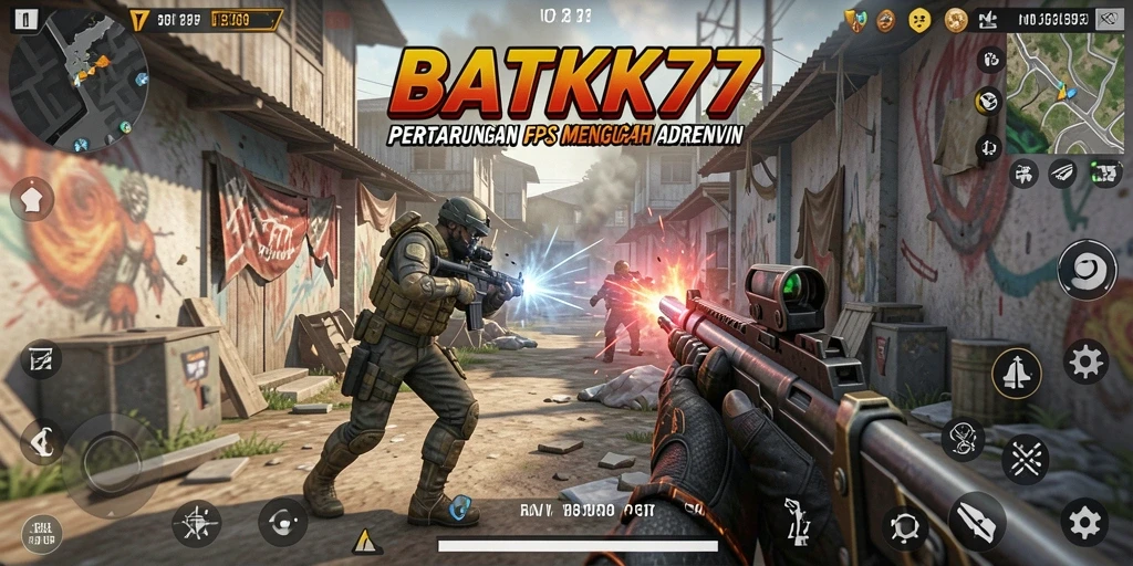 Tampilan seru dari gameplay BATIK77 yang menegangkan.