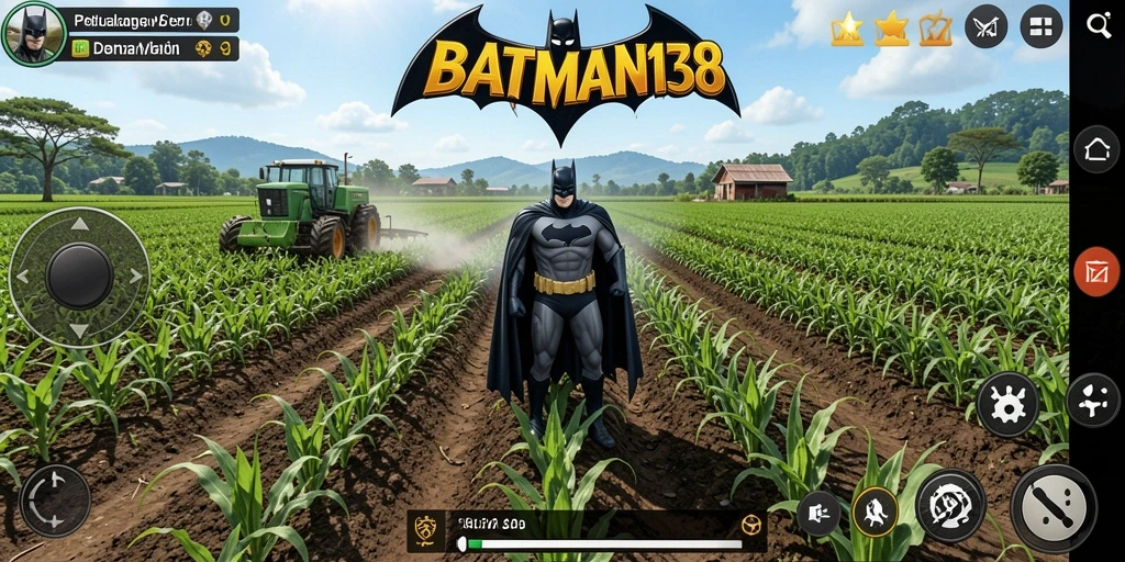 Gameplay seru saat mengelola lahan pertanian di BATMAN138.