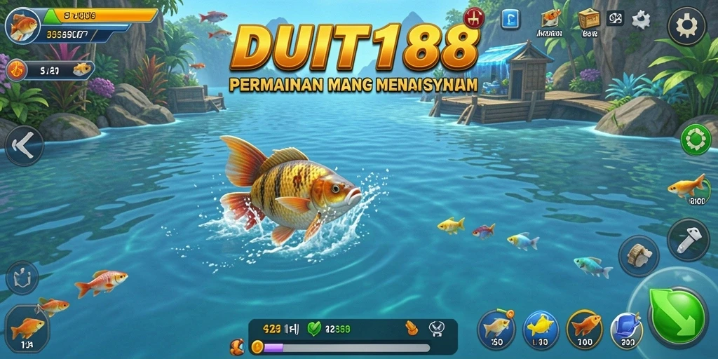 Tangkapan ikan yang memukau dalam gameplay DUIT188.