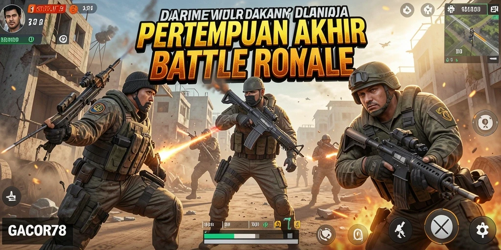 Tampilan seru pertempuran di GACOR78 dengan pemain saling serang.