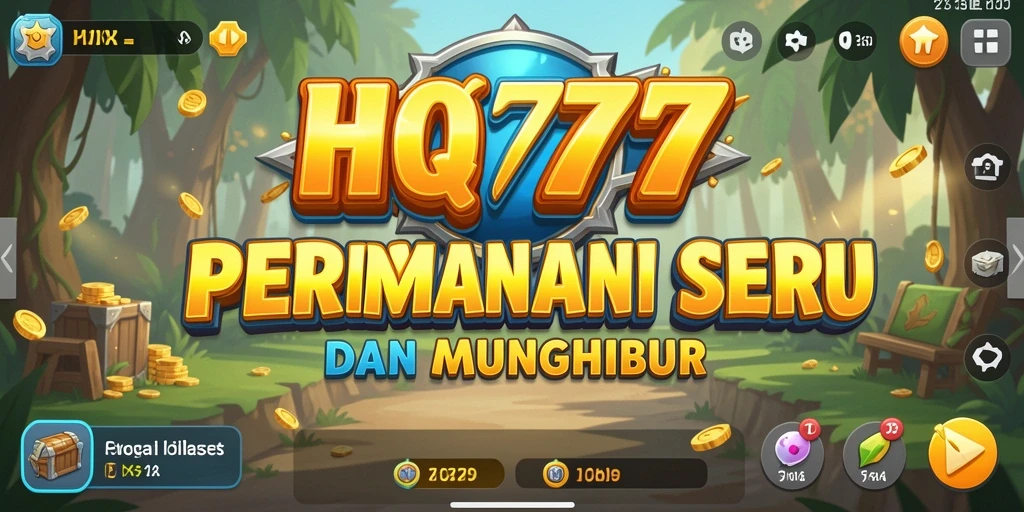 Tampilan gameplay HQ777 yang menarik dan menawan.
