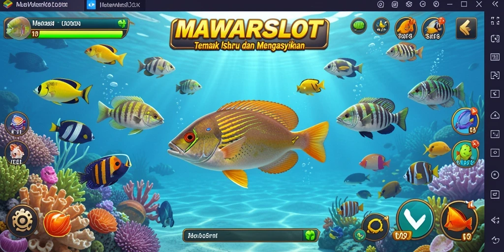 Tampilan menarik dari gameplay Tembak Ikan di MAWARSLOT.