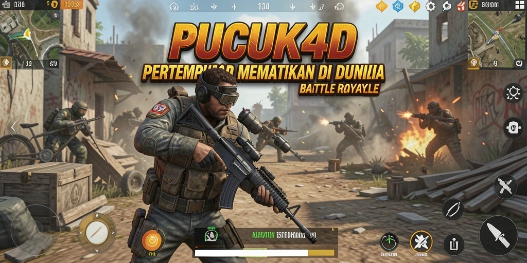 Menampilkan gameplay seru dan strategi terbaik dalam PUCUK4D Battle Royale.