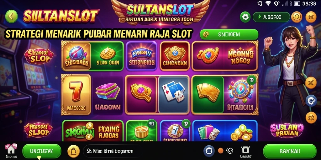 Gameplay SULTANSLOT yang penuh strategi dan tantangan.