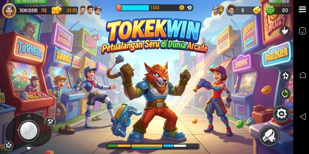 Screenshot dari gameplay menarik TOKEKWIN yang penuh aksi.